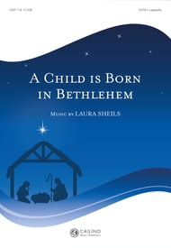 A Child is Born in Bethlehem SATB choral sheet music cover Thumbnail